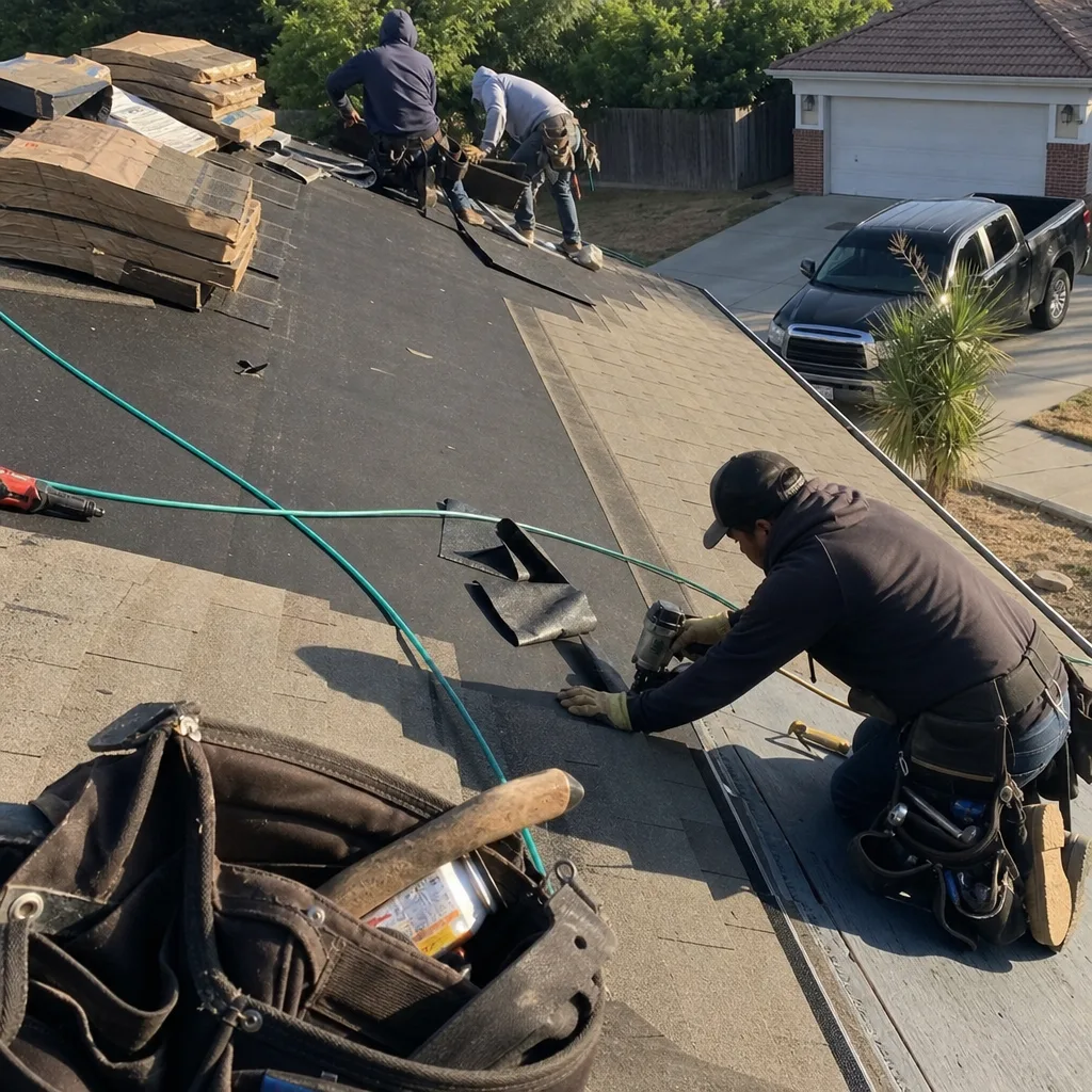 Roof Repair in Clovis